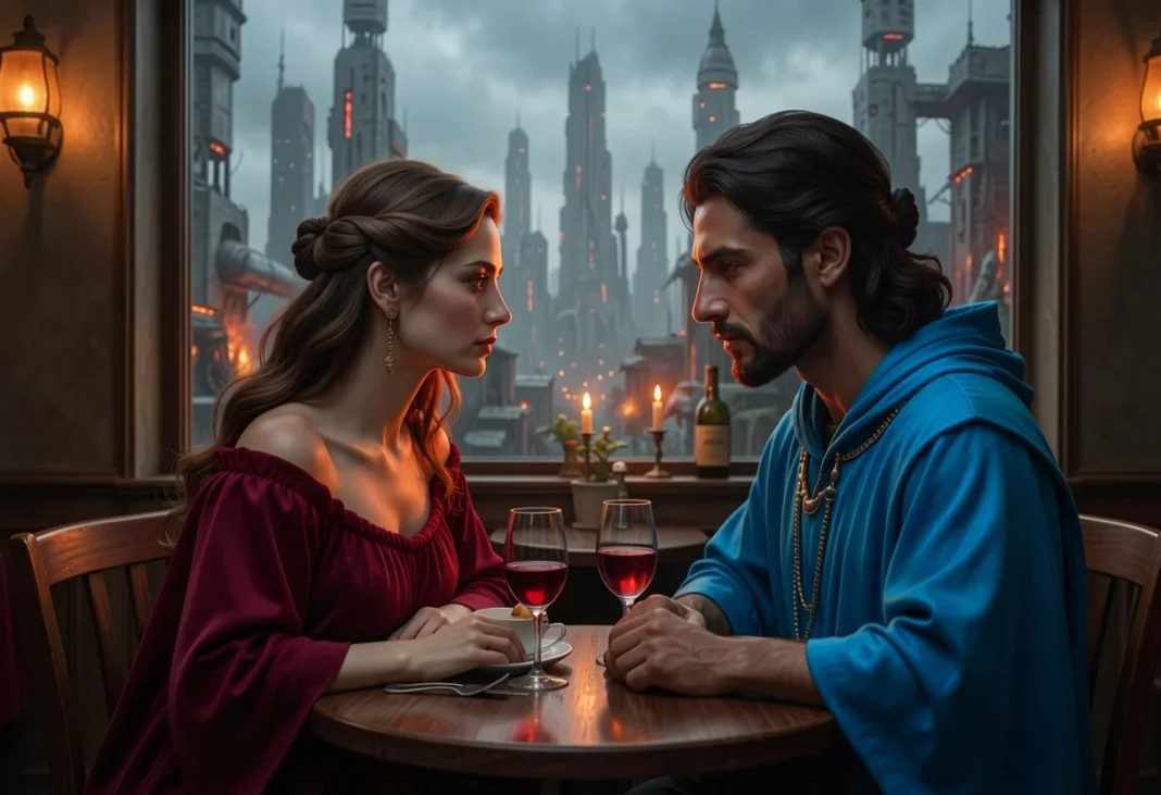 Zeul Sexului si masa de la Mosafir. Imagine generată cu AI (Freepik)