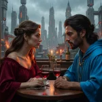 Zeul Sexului si masa de la Mosafir. Imagine generată cu AI (Freepik)