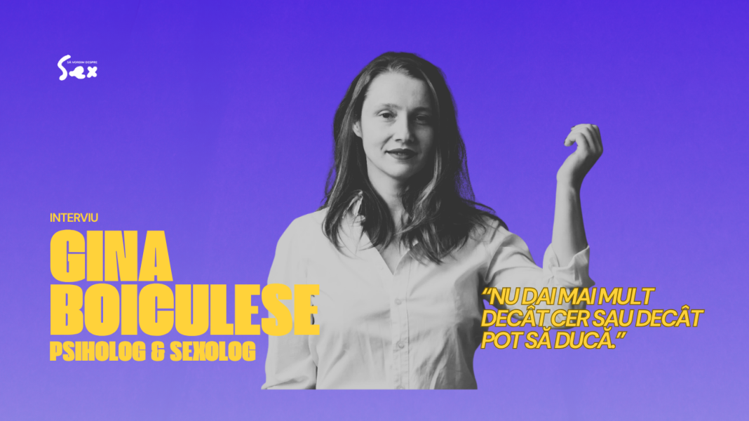 Gina Boiculese, psiholog clinician și sexolog